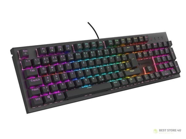 GENESIS NKG-2179 Gamingtastatur USB QWERTZ Tysk Sort