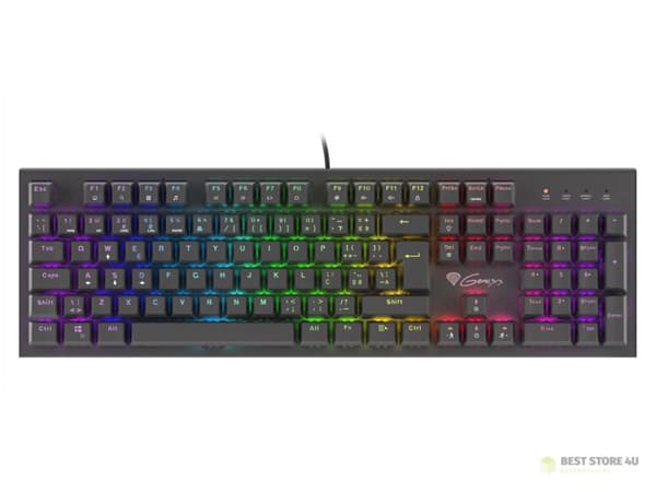 GENESIS THOR 300 -pelinäppäimistö, USB, QWERTY, portugali, musta