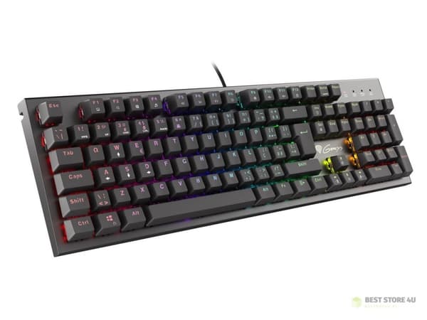GENESIS THOR 300 -pelinäppäimistö, USB, QWERTY, portugali, musta