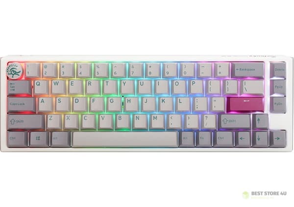 Ducky One 3 SF -pelinäppäimistö, USB, QWERTZ, saksanharmaa