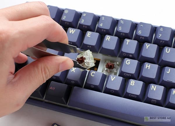 Ducky One 3 Mini Gaming USB Blått Mini Gamingtangentbord