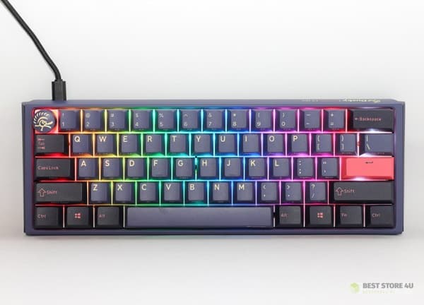Ducky One 3 Mini Gaming USB Blått Mini Gamingtangentbord