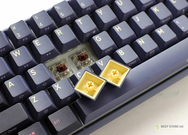Ducky One 3 Mini Gaming USB Blått Mini Gamingtangentbord
