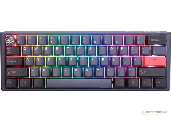 Ducky One 3 Mini Gaming USB Blått Mini Gamingtangentbord