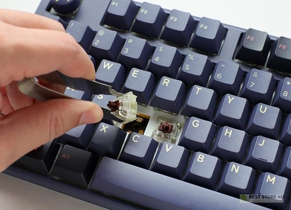 Ducky One 3 TKL Gaming-tastatur USB US Engelsk Blå