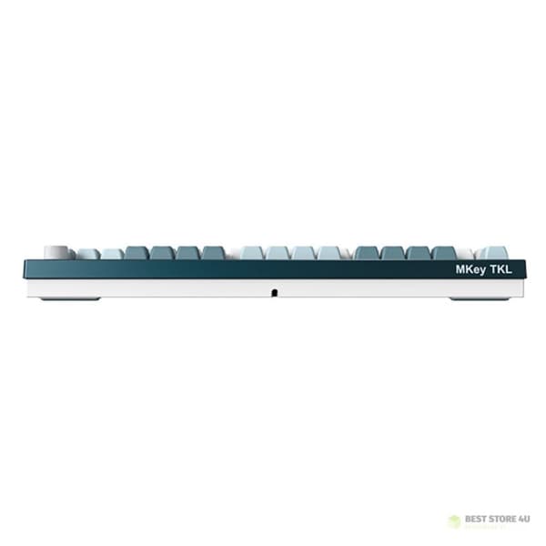 Montech MKey TKL Gamingtangentbord USB Mörkgrå, Ljusblå, Vit