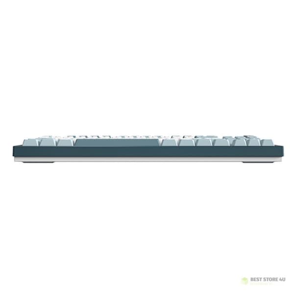 Montech MKey TKL Gamingtangentbord USB Mörkgrå, Ljusblå, Vit