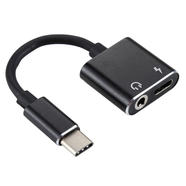 2 in 1 3.5mm to USB-C Adapter