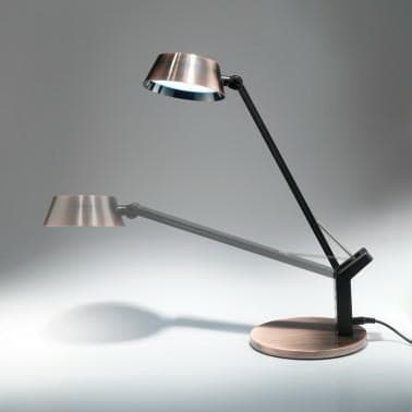 TIROSS SKRIVBORDSLAMPA I METALL 48 LED-lampor
