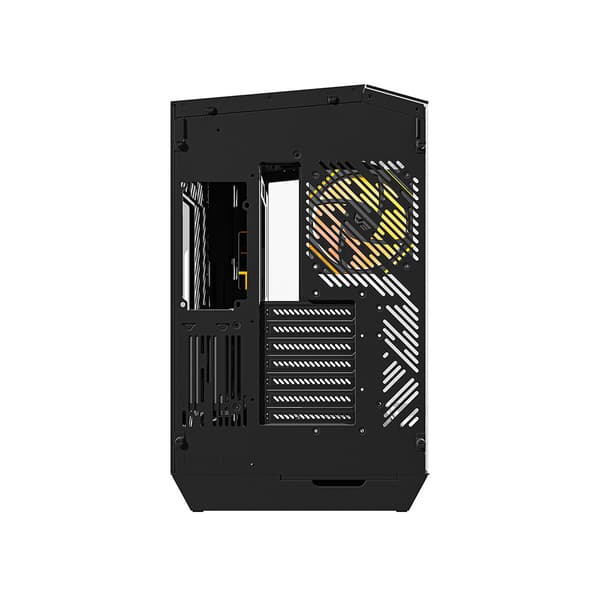Darkflash DY470 Datorchassi med 4 ARGB fläktar - Svart