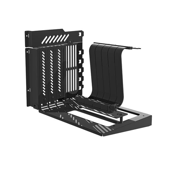 Darkflash DY470 computerchassis med 4 ARGB-blæsere - Svart