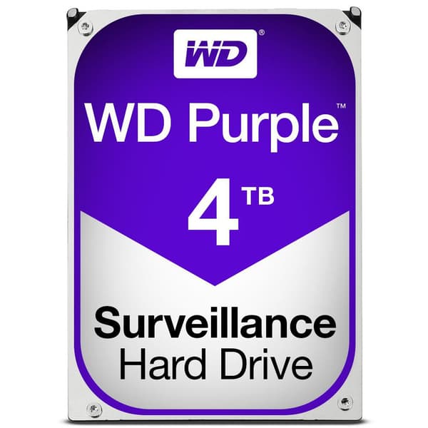 HDD 3.5 SATA3 WD WD40PURX Lilla 4TB 24x7