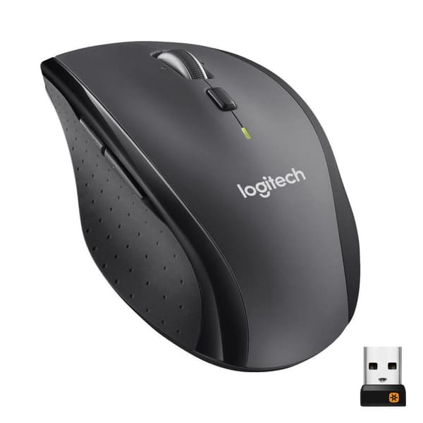 Logitech M705 svart trådlös mus, 910-006034