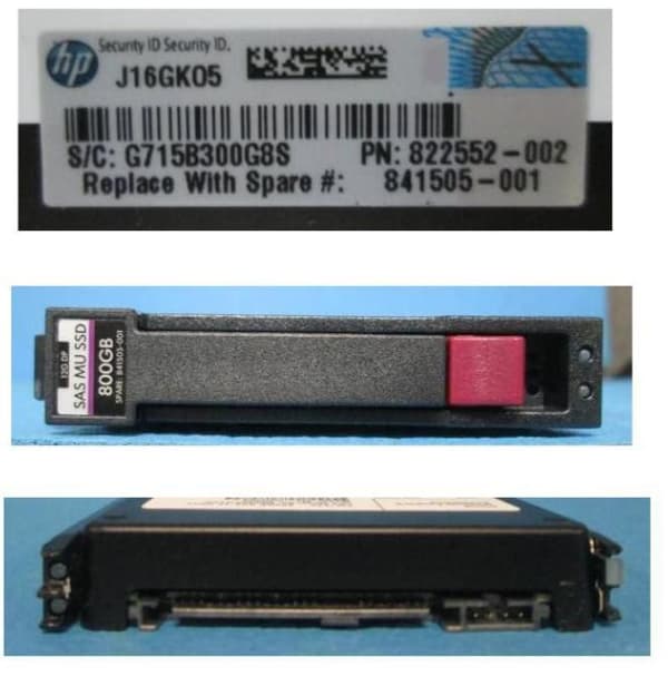 HP Enterprisen sisäinen kiinteä osa, 841505-001