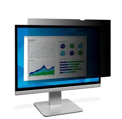 3M svart sekretessfilter för 23" 7000021450 Svart