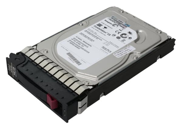 HP Enterprise 500 GB 7,2Kr/min SATA-hårddisk som kan bytas ut under drift, 395501-002