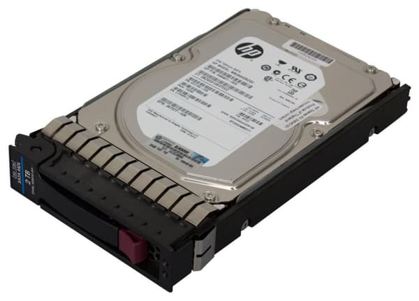 HP Enterprise SATA-hårddisk 2 TB 3,5" 7 200 rpm, 508040-001