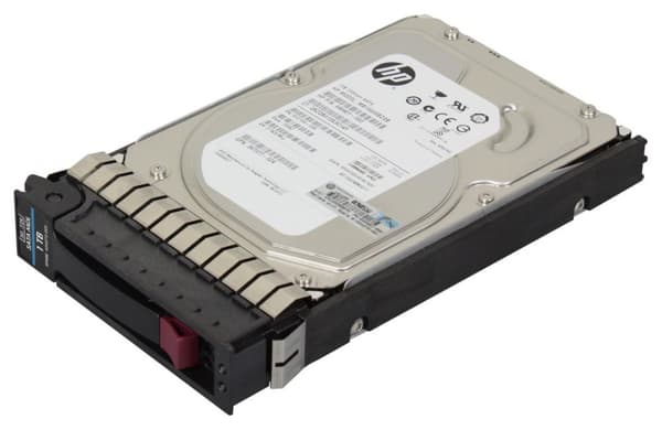HP Enterprise 750 GB SATA-hårddisk som kan bytas under drift, 459320-001