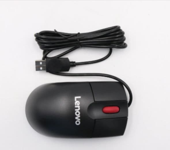 Lenovo USB-mus med optiskt hjul, 00KT363