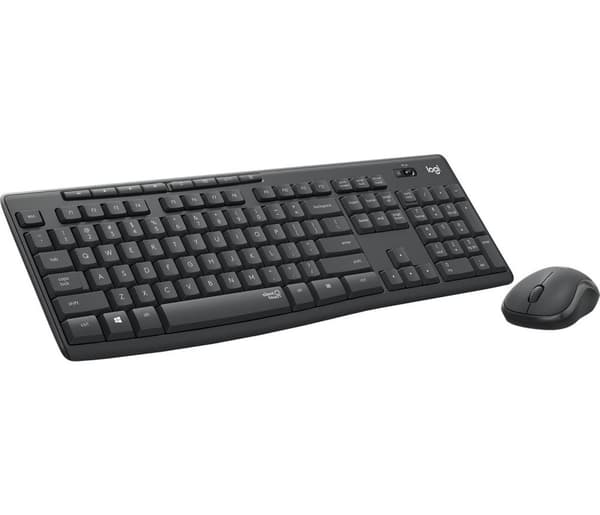 Logitech MK295 Silent trådløs kombinationsmus, 920-009800 Grafit