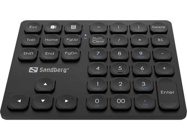 Sandberg trådlöst numeriskt tangentbord Pro, 630-09