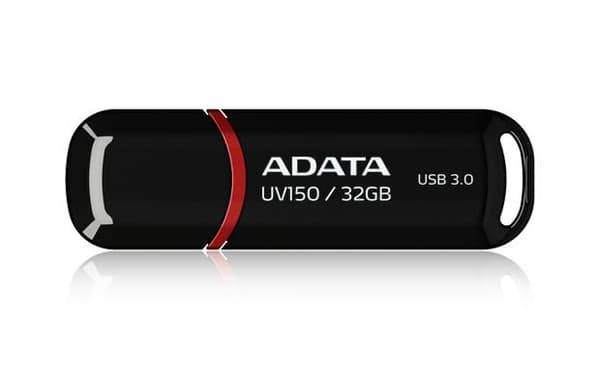 ADATA USB 3.0 Flash-drev 32 GB Sort
