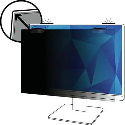 3M Sekretessfilter för 24" Full, 7100259460 Svart