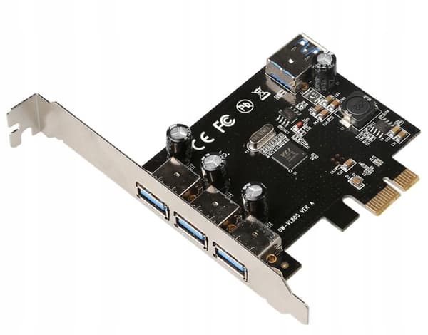 MicroConnect 3+1 USB 3.0 PCIe -kortti