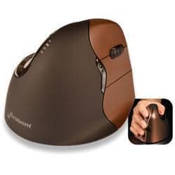 Evoluent vertikal mus liten (500793) Svart, Brun