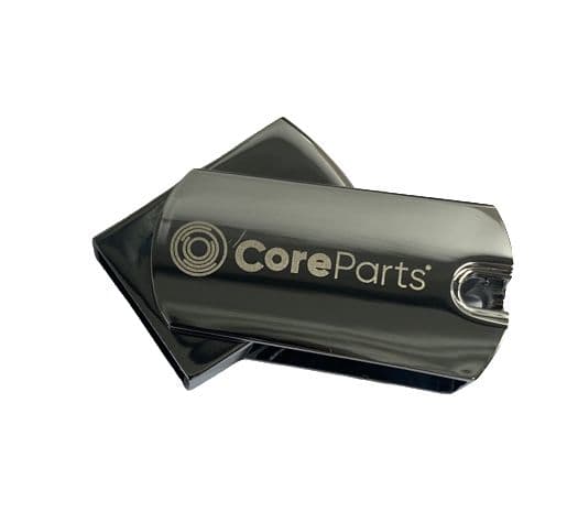 CoreParts 64 GB USB 3.0 Vridbart USB-minne, Vitt, Läs/Skriv 100/20 MB/s, MMUSB3.0-64GB-1