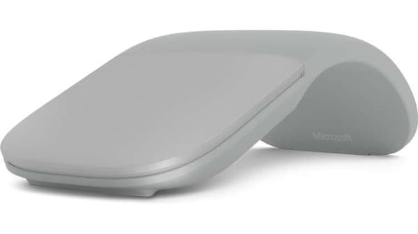 Microsoft Arc Touch Bluetooth-mus Blue Trace 1000 DPI dubbelsidig, FHD-00006 Grå