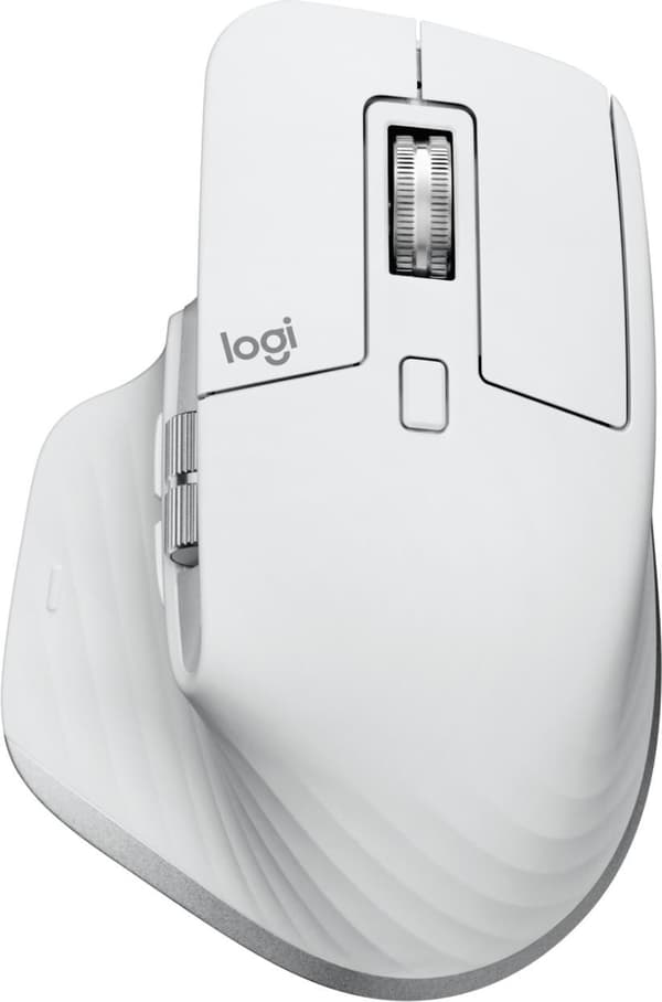 Logitech MX Master 3S Högerhänt mus, Trådlös RF + Bluetooth, Laser 8000 DPI, 910-006558