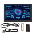 Pikkukuva 1 / 2: PC CPU -tietomonitori, 5 tuuman näyttö, USB Type-C -yhteys,Tyyppi-C