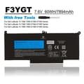 Miniatyrbillede 2 af 2: DELL Latitude Laptop Batteri, Kompatibel med E7280/E7290/E7380/E7390/E7480/E7490, Inkluderer Gratis Værktøj, F3YGT 60WH