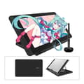 Miniatyrbillede 2 af 2: Grafiktablet Monitor, AG Glas, Batterifri Stylus, Sort med en stander