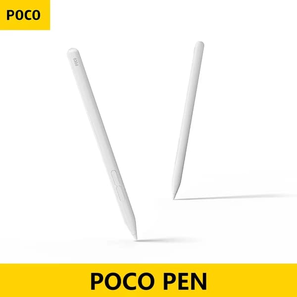 Smart Pen, trykfølsomhed 4096 niveauer, berøringsprøvefrekvens 240 Hz, Bluetooth® 5.1,POCO Smart Pen