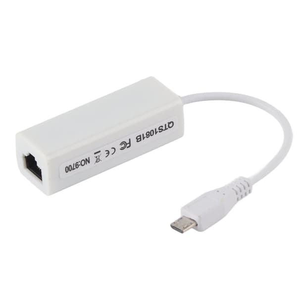 Micro USB till RJ45 Ethernet-adapter för Raspberry Pi Zero 1.3/W | CDON