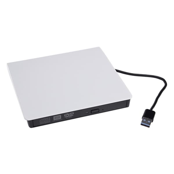 Ulkoinen USB 3.0 DVD-poltin - kompakti ja plug-and-play-ominaisuus