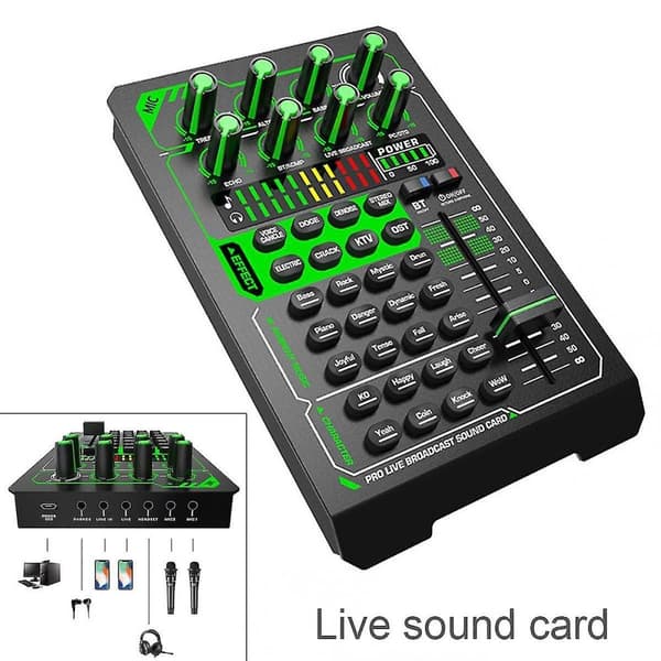 mixer lydkort