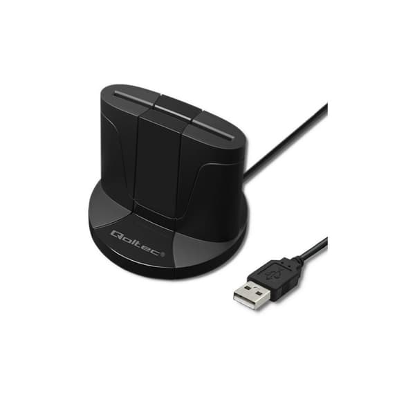 Qoltec ID-kortläsare + USB-C adapter SCR0632