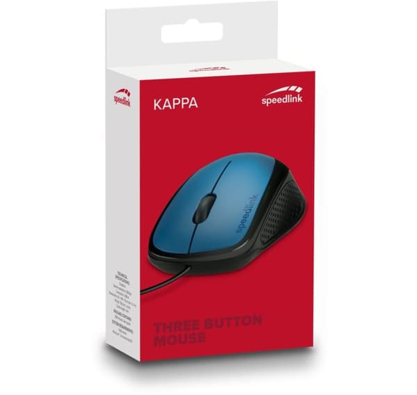 Speedlink-hiiri Kappa USB, sininen (SL-610011-BE)