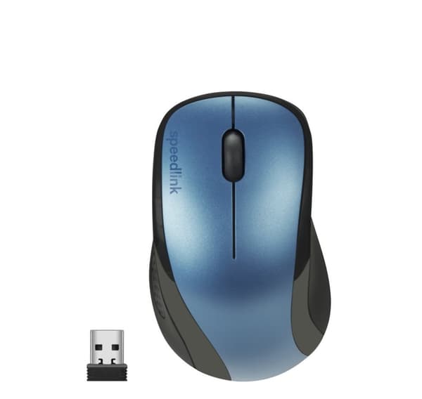 Speedlink-mus Kappa Wireless, blå (SL-630011-BE) Svart, Blå