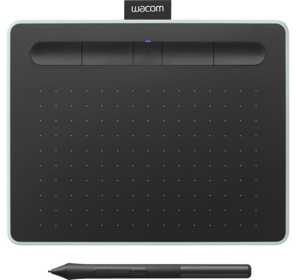 Wacom-näytönohjain Intuos S Bluetooth, pistaasinvihreä