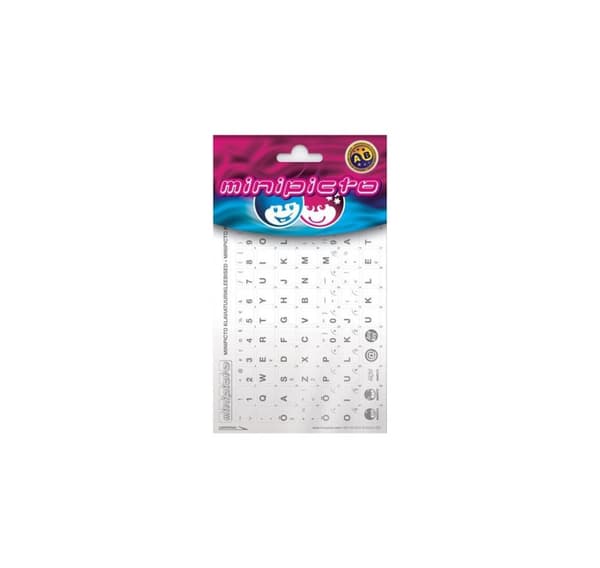 Minipicto tastaturklistremerke EST KB-UNI-EE01-WHTLTGRY, hvit/grå