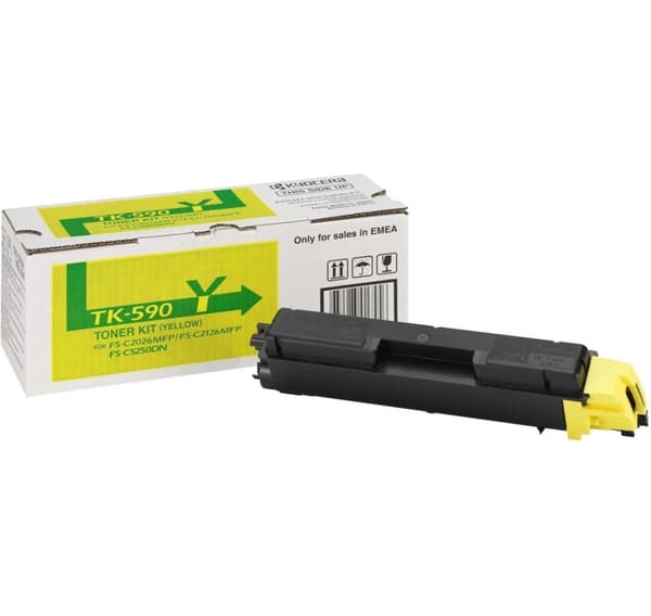 Kyocera toner TK-590Y, gul