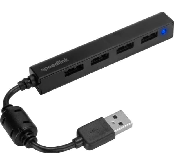 Speedlink USB-hubb Snappy Slim 4-portar (SL-140000-BK)