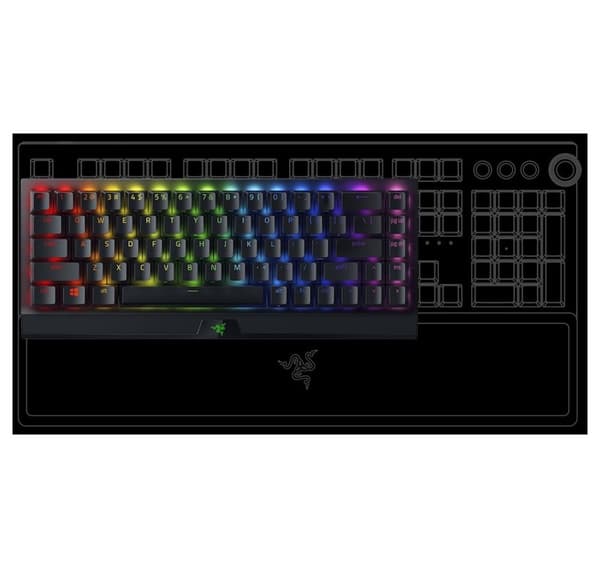 Razer langaton näppäimistö BlackWidow V3 Mini HyperSpeed US