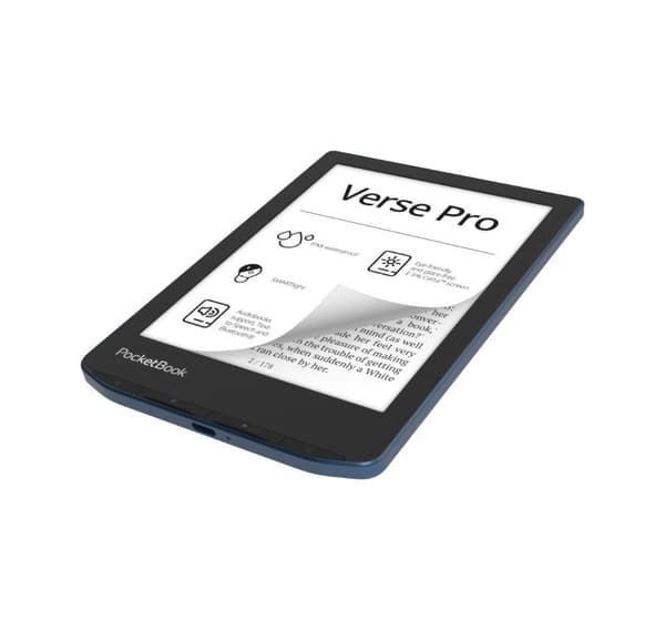 PocketBook e-läsare Verse Pro 6" 16GB, azurblå