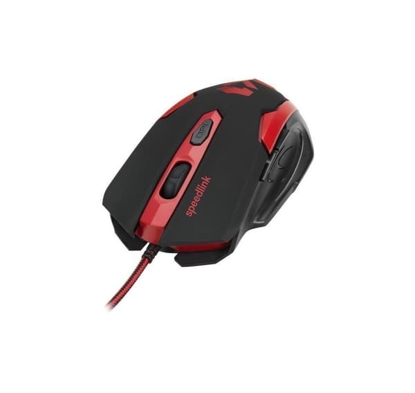 Speedlink mouse Xito Gaming, red/black (SL-680009-BKRD) Sort, Rød