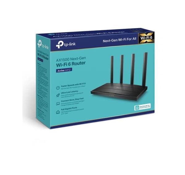TP-Link router Archer AX12 WiFi 6